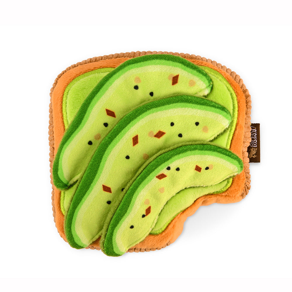 Avo-Doggo Toast Dog Toy