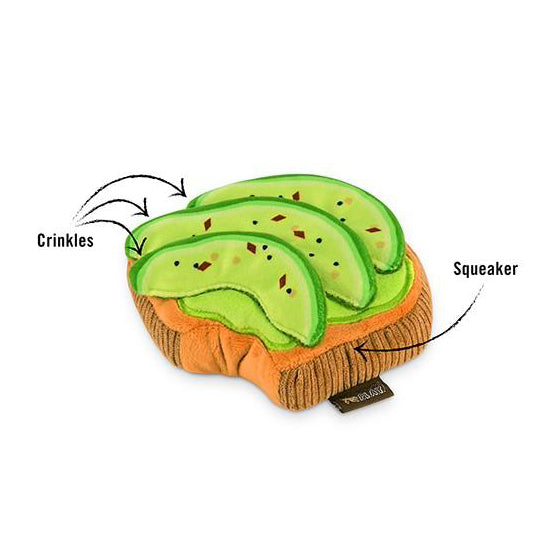 Avo-Doggo Toast Dog Toy
