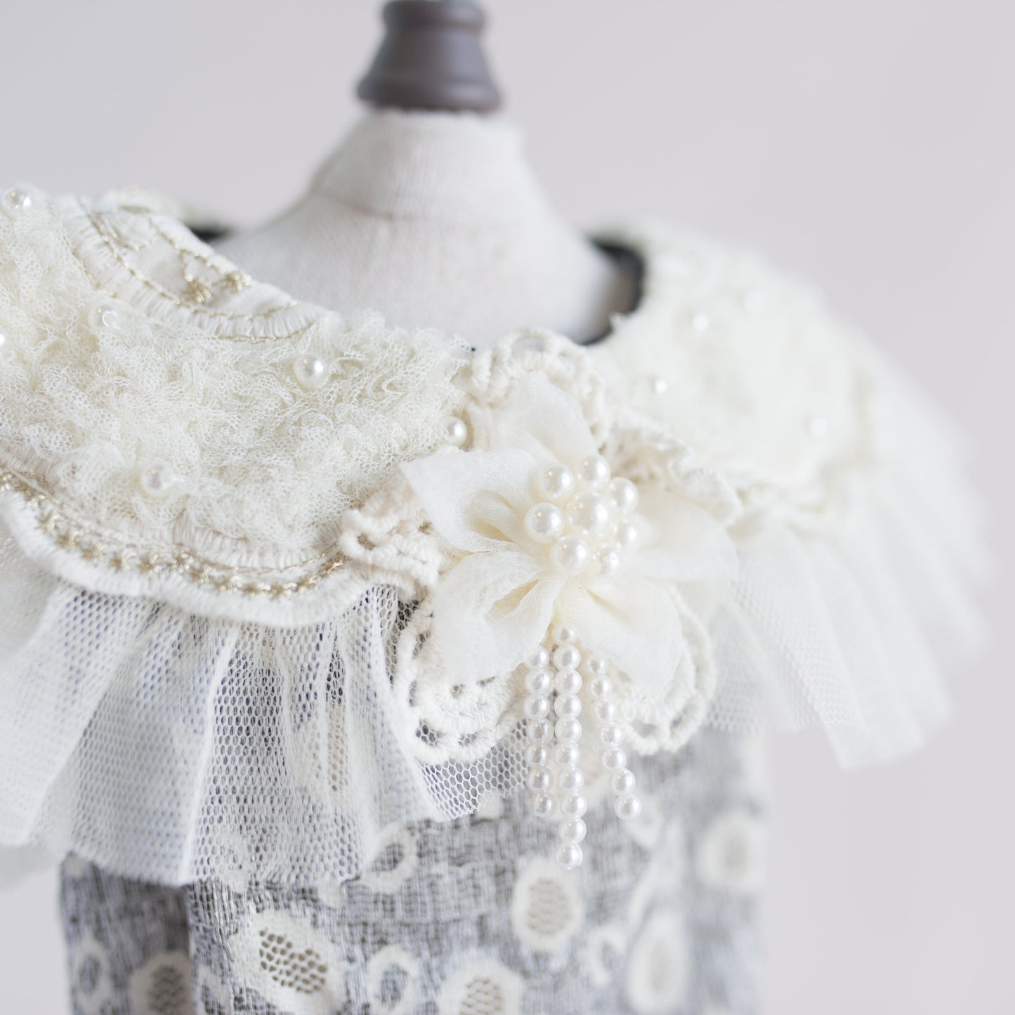 Audrey Lace Dog Blouse