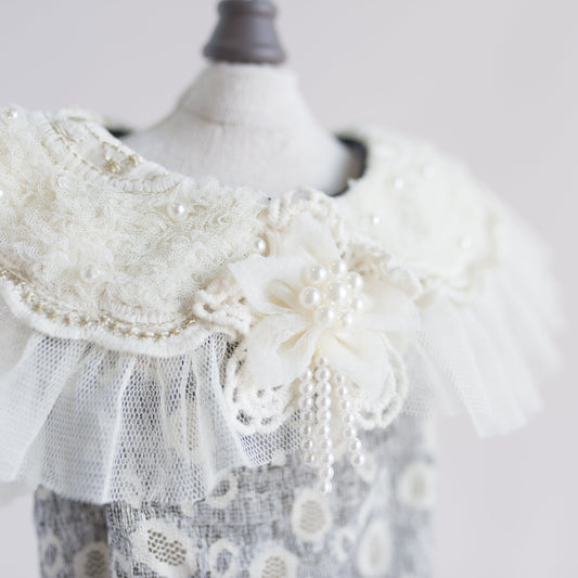 Audrey Lace Dog Blouse
